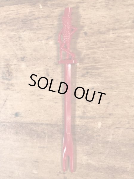 企業キャラクターのミスターピーナッツのヴィンテージカクテルスティック