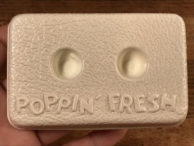 画像1: Pillsbury Doughboy “Poppin Fresh” Vinyl Doll　ドゥーボーイ　ビンテージ　ソフビドール　ポッピンフレッシュ　70年代