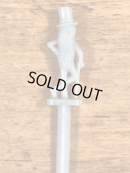 アドバタイジングキャラクターのミスターピーナッツのビンテージフルーツピック