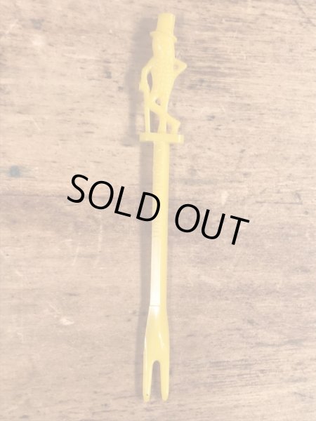 プランターズのミスターピーナッツのビンテージフルーツピック