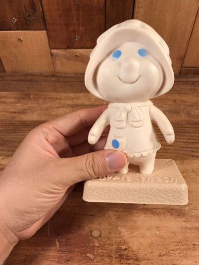 画像3: Pillsbury Doughboy “Poppie Fresh” Vinyl Doll　ドゥーボーイ　ビンテージ　ソフビドール　ポピーフレッシュ　70年代