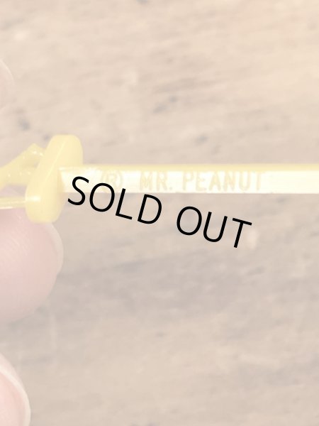 プランターズのミスターピーナッツのビンテージフルーツピック