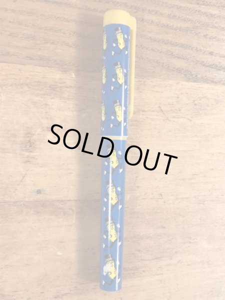 企業キャラクターのミスターピーナッツのビンテージボールペン