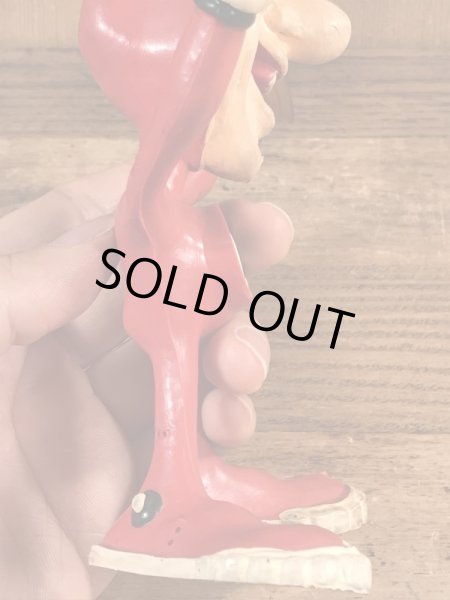 ドミノピザの企業キャラクター“ノイド”のヴィンテージベンダブルフィギュア