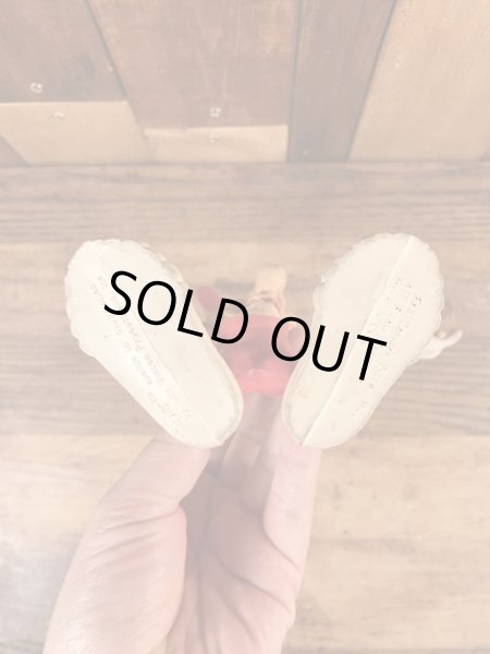 ドミノピザの企業キャラクター“ノイド”のヴィンテージベンダブルフィギュア