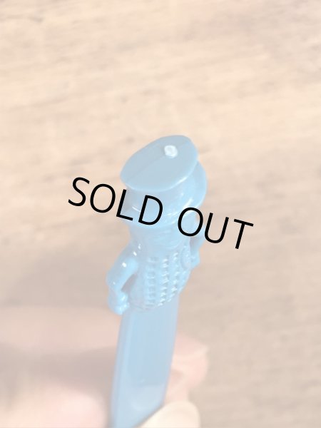 アドバタイジングキャラクターのミスターピーナッツのビンテージ歯ブラシ