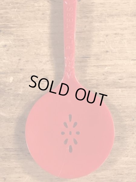 企業キャラクターのミスターピーナッツのヴィンテージプラスチックスプーン