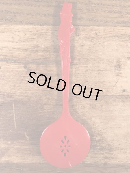 企業キャラクターのミスターピーナッツのヴィンテージプラスチックスプーン