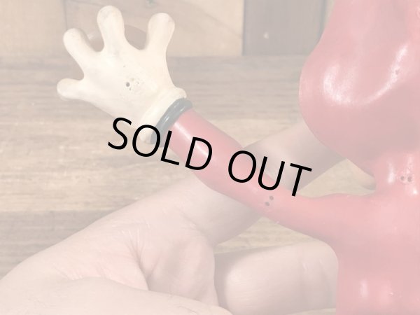 ドミノピザの企業キャラクター“ノイド”のヴィンテージベンダブルフィギュア