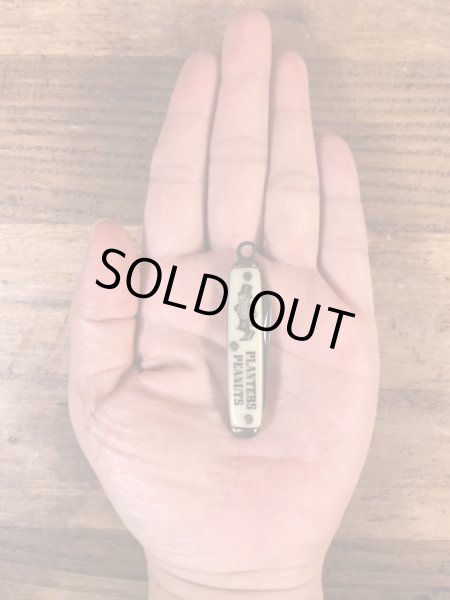 アドバタイジングキャラクターのミスターピーナッツのヴィンテージポケットナイフ