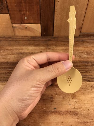 画像1: Planters Mr.Peanuts Plastic Spoon　ミスターピーナッツ　ビンテージ　スプーン　50~60年代