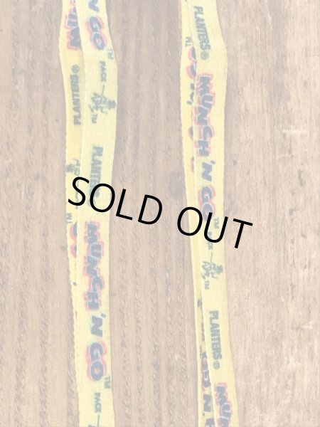 アドバタイジングキャラクターのミスターピーナッツのヴィンテージシューレース