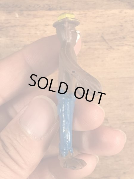 スモーキーベアのPVC製のヴィンテージベンダブルフィギュア