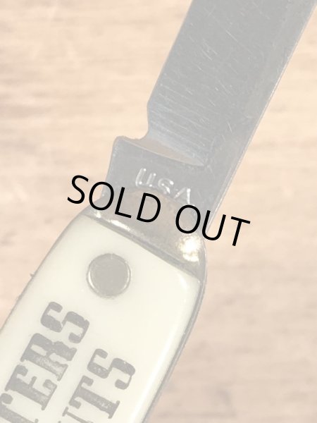 アドバタイジングキャラクターのミスターピーナッツのヴィンテージポケットナイフ