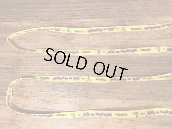 アドバタイジングキャラクターのミスターピーナッツのヴィンテージシューレース