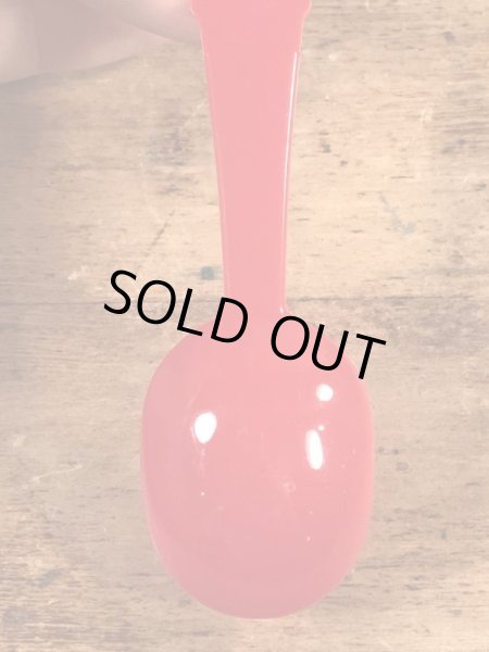 企業キャラクターのミスターピーナッツのヴィンテージプラスチックスプーン