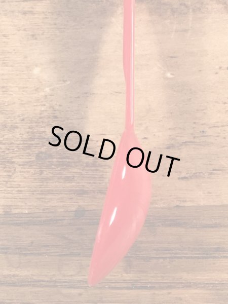 企業キャラクターのミスターピーナッツのヴィンテージプラスチックスプーン