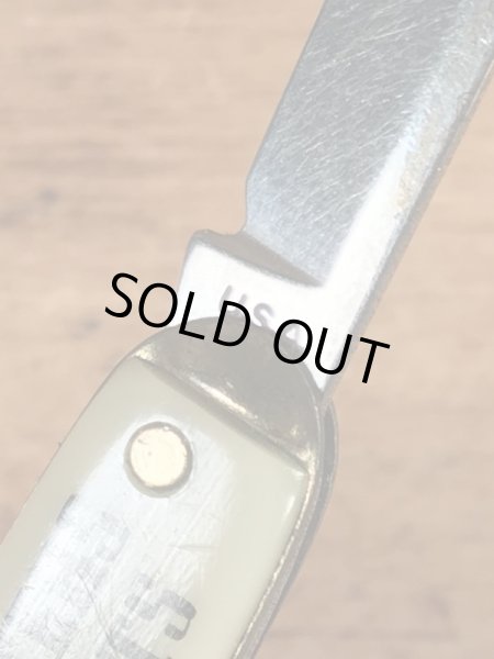 企業キャラクターのミスターピーナッツのビンテージポケットナイフ