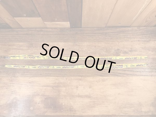 アドバタイジングキャラクターのミスターピーナッツのヴィンテージシューレース