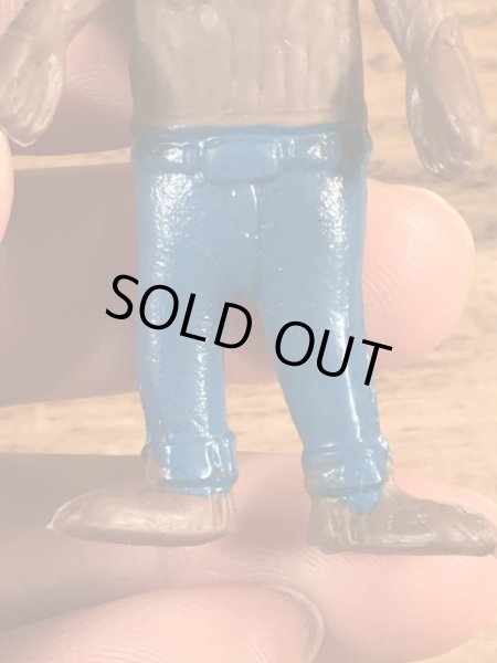 スモーキーベアのPVC製のヴィンテージベンダブルフィギュア