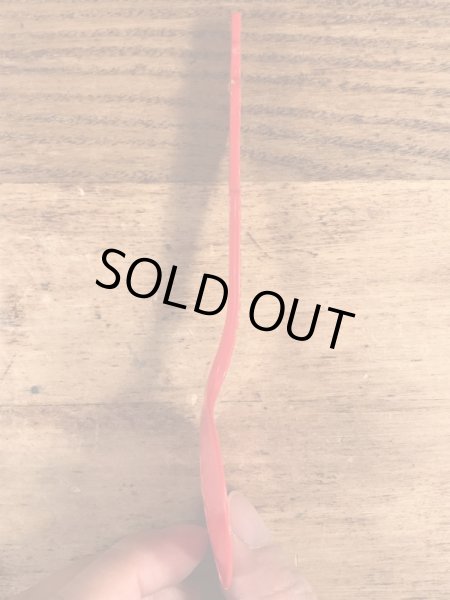 企業キャラクターのミスターピーナッツのヴィンテージプラスチックスプーン