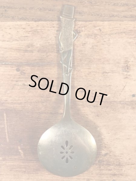 アドバタイジングキャラクターのミスターピーナッツのヴィンテージスプーン