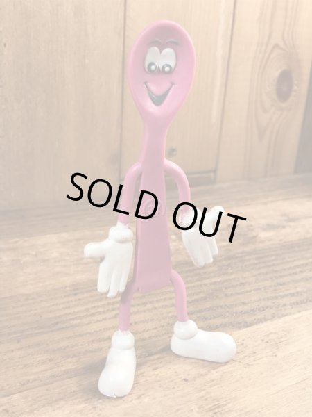 バスキンロビンスサーティーワンのスプーンのビンテージくねくね人形