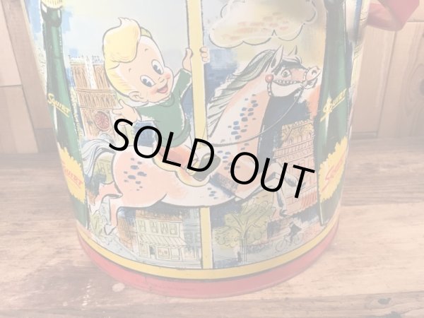 アドバタイジングキャラクターのスクワートボーイのヴィンテージクーラーボックス