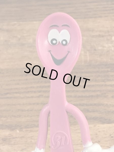 バスキンロビンスサーティーワンのスプーンのビンテージくねくね人形