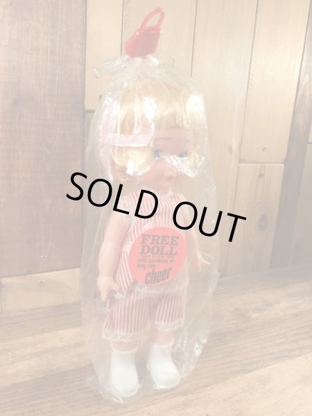 アメリカの洗濯用洗剤チアーの企業物のビンテージフィギュア