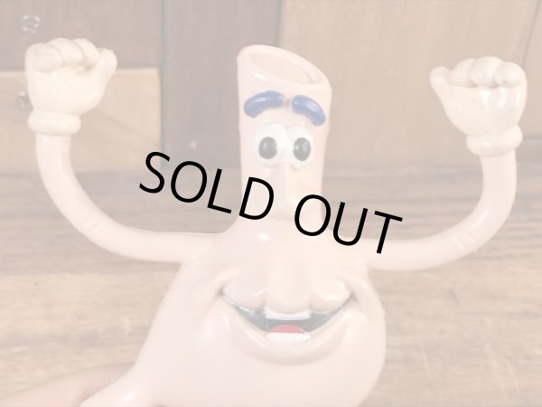 企業キャラクターのタガメットのビンテージPVCフィギュア