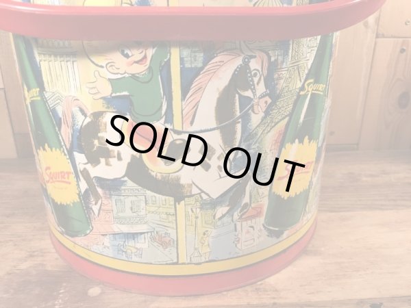 アドバタイジングキャラクターのスクワートボーイのヴィンテージクーラーボックス