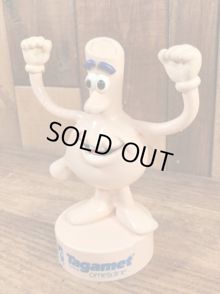 アドバタイジングキャラクターのタガメットのヴィンテージベンダブルフィギュア