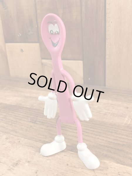 バスキンロビンスサーティーワンのスプーンのヴィンテージベンダブルフィギュア