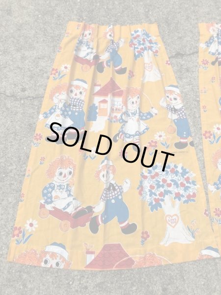 ラガディアン＆アンディのJCペニー社製のヴィンテージカーテンセット