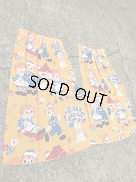 ラガディアン＆アンディのJCペニー社製のヴィンテージカーテンセット