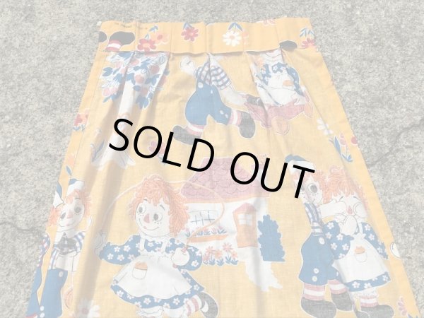 ラガディアン＆アンディのJCペニー社製のヴィンテージカーテンセット