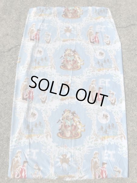 E.T.のツインサイズのヴィンテージBoxシーツ