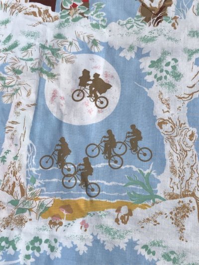 画像1: E.T. Extra Terrestrial Twin Fitted Sheet　イーティー　ビンテージ　ボックスシーツ　80年代