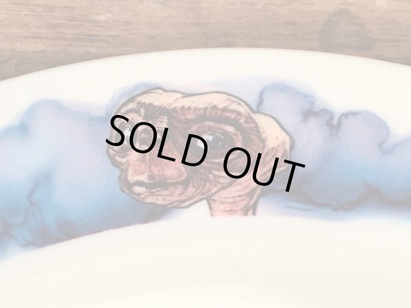 E.T.のプラスチック製のヴィンテージお皿