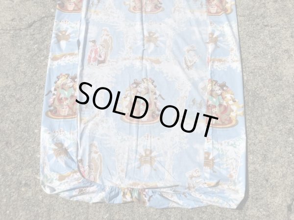 イーティーのツインサイズのビンテージボックスシーツ