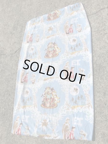 イーティーのツインサイズのビンテージボックスシーツ