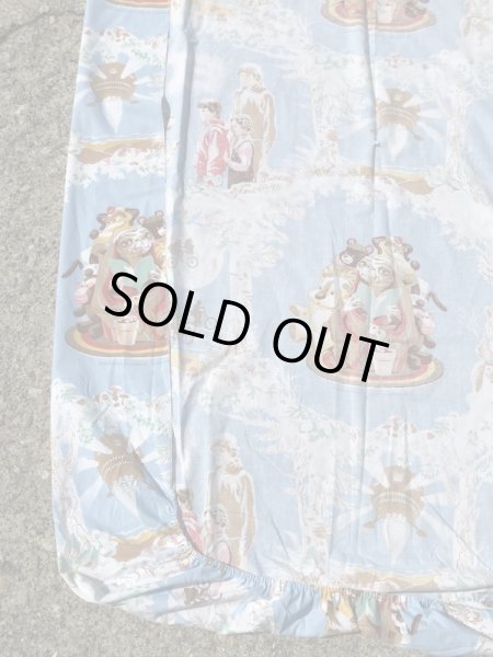 E.T.のツインサイズのヴィンテージBoxシーツ