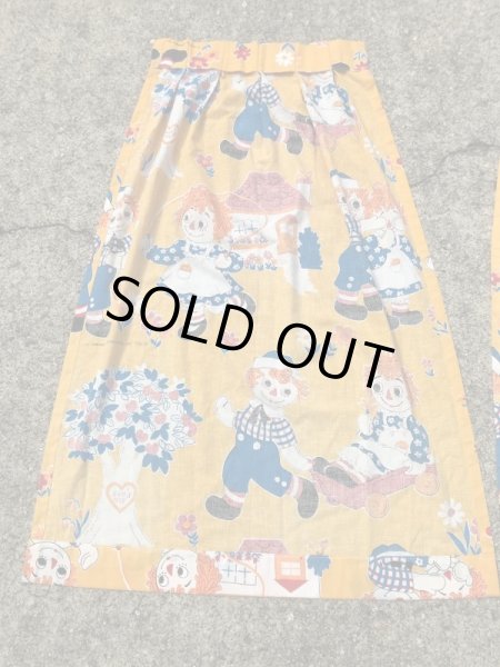 ラガディアン＆アンディのJCペニー社製のヴィンテージカーテンセット