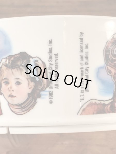 イーティーのプラスチック製のビンテージボウル