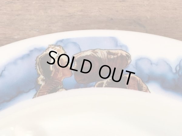 E.T.のプラスチック製のヴィンテージお皿