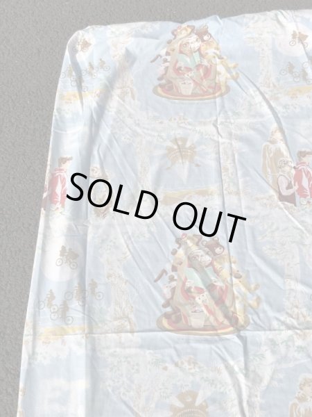 E.T.のツインサイズのヴィンテージBoxシーツ