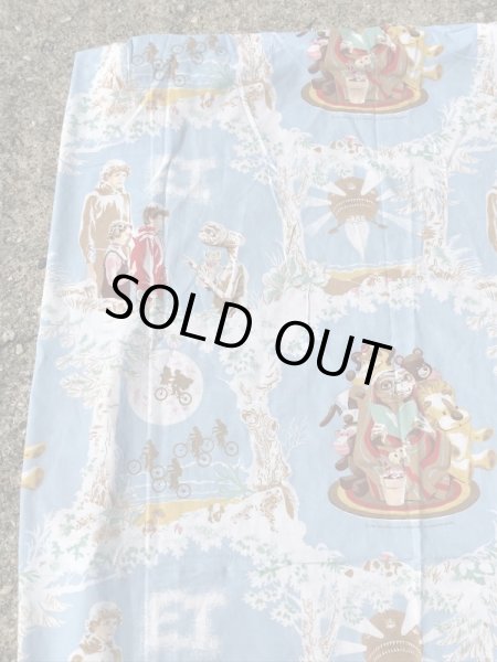 E.T.のツインサイズのヴィンテージBoxシーツ