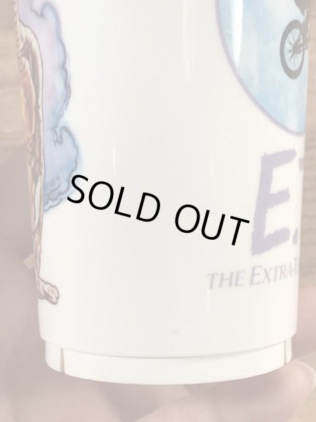 E.T.のプラスチック製のヴィンテージコップ