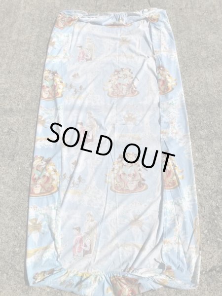 イーティーのツインサイズのビンテージボックスシーツ